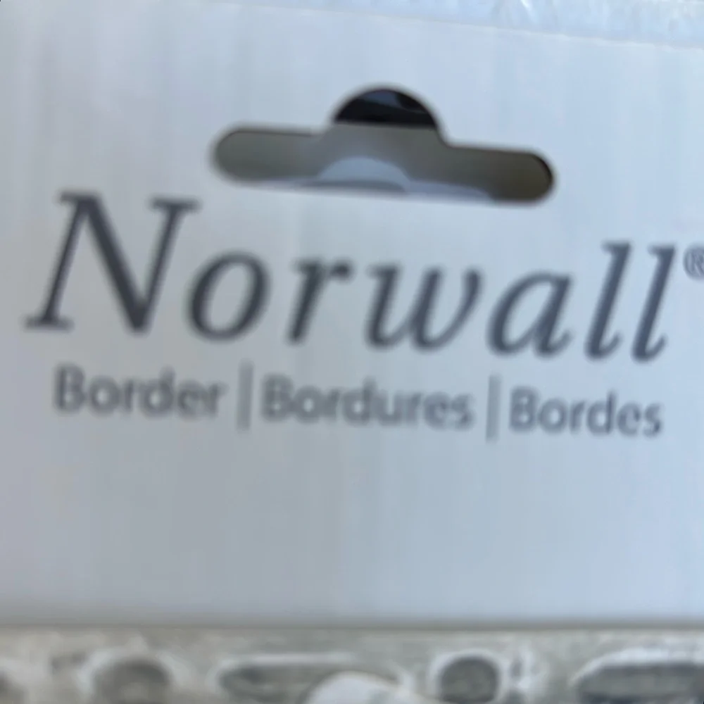 Norwall Floral Wallpaper Border 